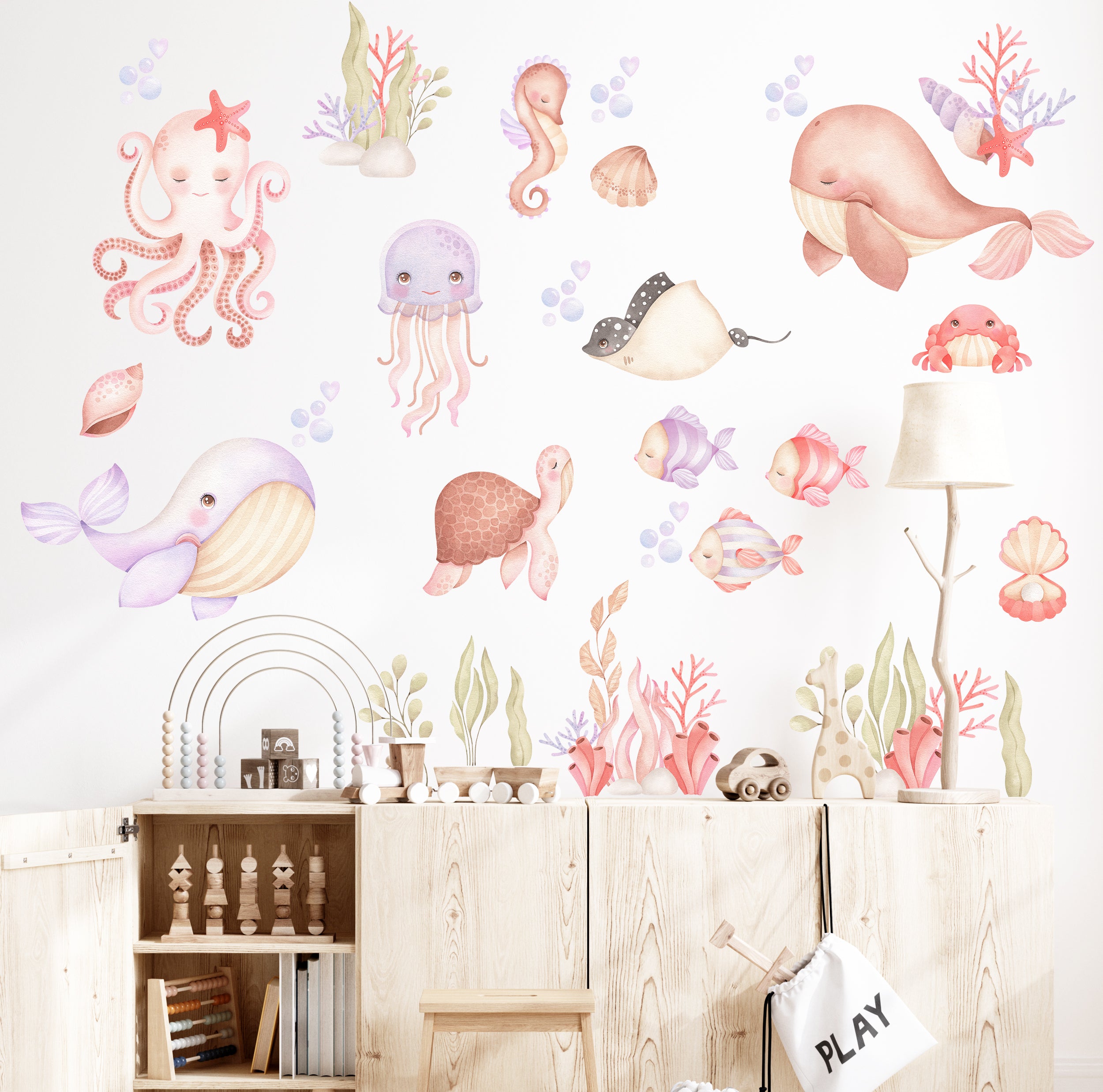 Under The Sea Wall Decal